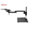 Microscope Accessories Kit Heavy Duty Boom Metal Table Stand 50mm/76mm Holder Universal Large Tripod for Industrial Stereo Microsocpe Microscope Slides view 2