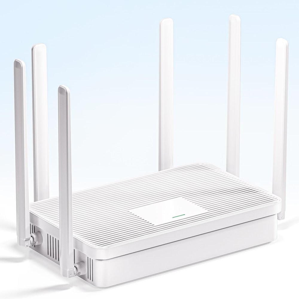 BLIYEE 2026 New AX3000 WiFi 6 Router, Dual Band Full Gigabit Wireless Router with 6 High-Gain Antennas | 4 Gigabit Ports | Easy Setup | VPN Support, Home & Business