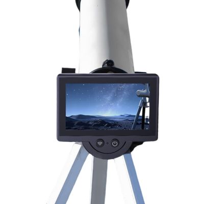 Gugxiom WiFi Electronic Eyepiece Camera, 4.3 inch Display, Telescope Image HD Amplifier, Compatible with 1.25" to 2" Eyepiece, Photo and Video Recording