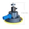 QDentMov 4.5" Suction Cup Camera Mount with 360 Ball Head, Professional Camcorder Vehicle Holder w/ 360 Panorama Ball Head and 180, DSLR Camera Video Stabilizer Car Sucker Cup Holder view 4