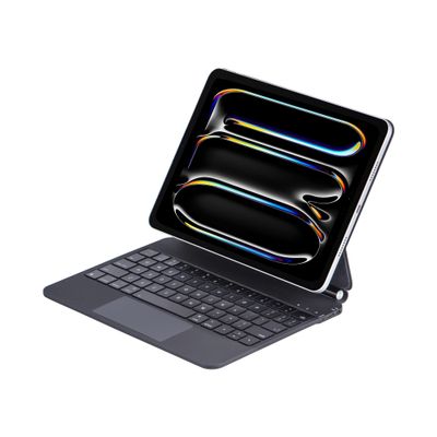 InUnion Magic Keyboard for iPad Pro 11 (M4 2024 / M5 2025), Bluetooth Magnetic Keyboard Case with Trackpad, USB Charging, Backlit