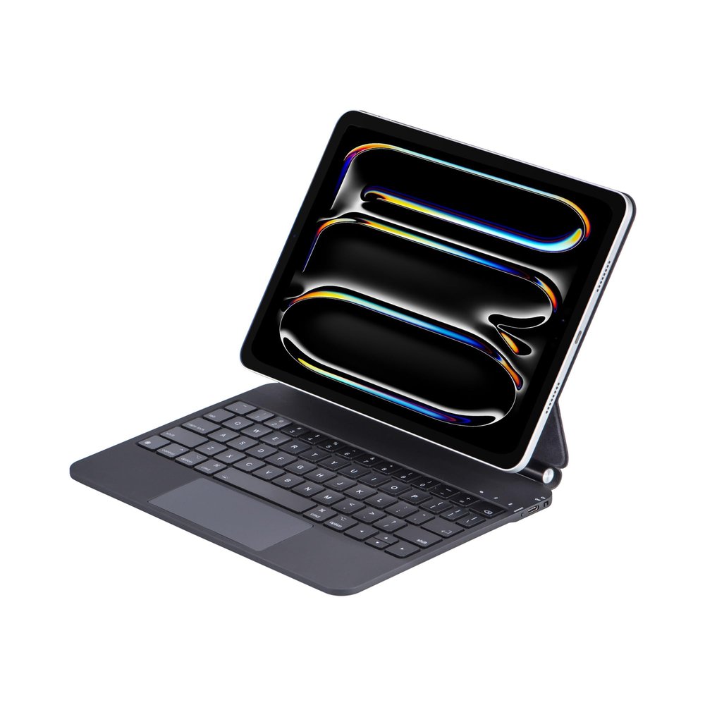 InUnion Magic Keyboard for iPad Pro 11 (M4 2024 / M5 2025), Bluetooth Magnetic Keyboard Case with Trackpad, USB Charging, Backlit