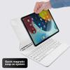 InUnion Magic Keyboard for iPad Pro 13 (M4 2024 / M5 2025), Bluetooth Magnetic Keyboard Case with Trackpad, USB Charging, Backlit (White) view 3