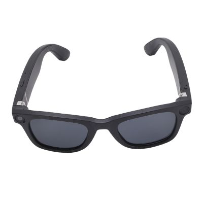 Pomya Smart Glasses with AI Translation, Image Recognition, Music Control and Camera Function,V5.3, 1080P, 8MP, Magnetic Charging for Glasses