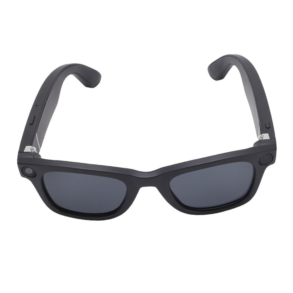 Pomya Smart Glasses with AI Translation, Image Recognition, Music Control and Camera Function,V5.3, 1080P, 8MP, Magnetic Charging for Glasses