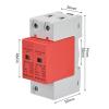 CWCKDJDH AC SPD Power Surge Protective Device Arrester Low Voltage House 1/2/3/4 Pole Surge Voltage Protection 275V 385V 20KA 40KA 60KA view 3