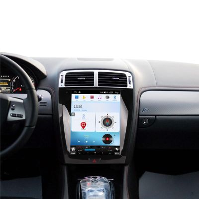 Android Car Radio for Jaguar XK XKR S XKR-S 2006-2013 Stereo Replacement Tesla Style Dash Touch Screen GPS Navigation Head Unit Audio Multimedia Player Wireless Carplay (8-128GB)