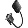 Compactly VGA Hdmis Video Converters Plugs and Play USB Powered Supports 1080P Signals Transfer PC to TVs Connecting PC VGA to Hdmis Adapter for HDTV view 1