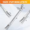 Lingvee 1 Pcs 30" Halligan Bar,Silver view 2