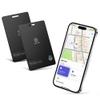 JSL JDTDC Wallet-Tracker-Card [Apple MFi Certified], Bluetooth-Tracker-Smart-Card Works with Apple Find My (iOS Only), Tracking-Card for Wallet/Luggage/Passport, IP68 Waterproof, 2 Pack view 1