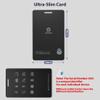 JSL JDTDC Wallet-Tracker-Card [Apple MFi Certified], Bluetooth-Tracker-Smart-Card Works with Apple Find My (iOS Only), Tracking-Card for Wallet/Luggage/Passport, IP68 Waterproof, 2 Pack view 4