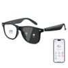 Cyxus AI Smart Photochromic Glasses, Meeting Transcription & Summaries 144 Language Translator 11h Playtime Voice Control HD Calls Business Travel AI8284 view 1