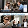 Cyxus AI Smart Photochromic Glasses, Meeting Transcription & Summaries 144 Language Translator 11h Playtime Voice Control HD Calls Business Travel AI8284 view 4