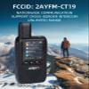 KSUN CT12 Global POC Radio with Data Card, UHF Handheld Radio Long Range Walkie Talkie, 4G Network Radio Portable Dual PTT & Antenna, Rechargeable for Industrial Work, 2 Pack view 3