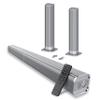 Sound Bar, 80W Sound Bar for Smart TV, Bluetooth 5.3 Soundbar, 2 in 1 Detachable Home Speaker Bass Effect, Home Theater Surround Sound, ARC/Optical/AUX/Connections, for TV/PC/Gaming/Projectors, Sliver view 1