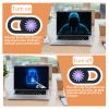 6 Pack Laptop Camera Cover Slide, Computer Camera Cover Slide, Webcam Privacy Protector for Laptop, Computer, Tablet, Smartphone, Pc view 4