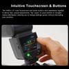 Godox V480-C Canon Camera Flash 2.4G Wireless TTL Flash HSS High-Speed Sync Real-Time Distance Readout Built-in Sender Receiver Lightweight Portable to Use Wireless Control view 2