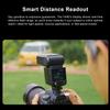 Godox V480-C Canon Camera Flash 2.4G Wireless TTL Flash HSS High-Speed Sync Real-Time Distance Readout Built-in Sender Receiver Lightweight Portable to Use Wireless Control view 3