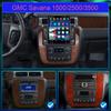 Aublinto 9.7'' Car Stereo Radio for GMC Savana 1500/2500/3500 2005-2018 with Wireless CarPlay/Android Auto,GPS Bluetooth WiFi FM/AM Backup Camera,2+32G view 2