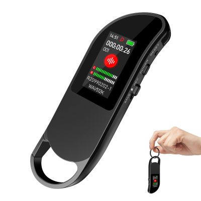 64GB Digital Voice Recorder, Vandlion Recording Device with AI Noise Reduction, 1536Kbps Crystal Audio & Password Protection for Conference/Lectures/Classroom/Interviews