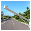 1.6-6.6ft Surveillance Camera Pole, Extra-long Wall-mounted Camera Bracket Mount Outdoor Weatherproof, Security Camera Pole for School/Gas Station(B,1m-3.3 ft) view 1