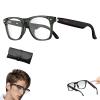Nessthub Smart Glasses with Camera,Nessthub Glasses,Ai Glasses with Camera,Video Recording, Music Playback,Multifunctional Bluetooth,Hands-Free Calling,for Home/Office/Outdoor (Green, Clear Lens) view 1