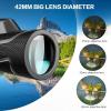 12x42 HD Waterproof Monocular Telescope with Phone Holder & Tripod - Perfect for Bird Watching, Hunting, Camping, Travel view 4