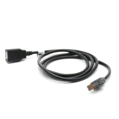 Car Aux Audio Input Media Data Wire for Custom 4PIN Plug Adapter to Standard USB Interface Line Extension Lead for(for Suzuki Vitera)