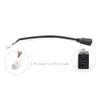 Car Aux Audio Input Media Data Wire for Custom 4PIN Plug Adapter to Standard USB Interface Line Extension Lead for(for Suzuki Vitera) view 2