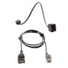 Car Aux Audio Input Media Data Wire for Custom 4PIN Plug Adapter to Standard USB Interface Line Extension Lead for(for Suzuki Vitera) view 3