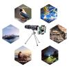 4K 10-300x40mm HD Zoom Monocular Telescope - Waterproof and High Definition with Smartphone Holder & Tripod for Wildlife Bird Watching and Hiking view 2
