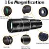 16X52 High Power Optical Monocular Telescope - Black, Ideal for Bird Watching, Hunting, and Outdoor Activities view 4