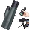 10X30 Monocular Telescope for Adults - High Powered with Smartphone Adapter & Tripod, Waterproof HD Monocular with Prism FMC Lens, Ideal for Camping, Travel, Hiking, Bird Watching view 1