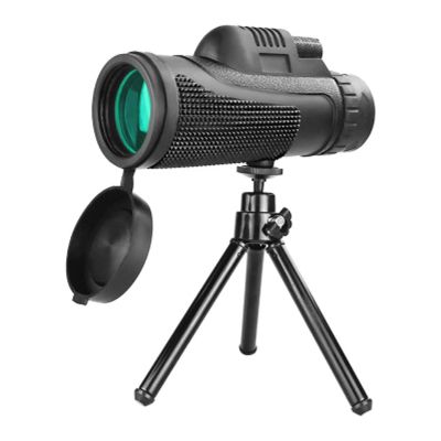 40x60 HD Monocular Telescope - Waterproof Fogproof Scope for Bird Watching, Compass, Smartphone Holder, Tripod Included
