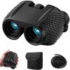 10X25 Binocular Telescope for Adults - Compact, High-Power, HD Optical Binoculars for Bird Watching, Hunting, Travel, and Sports view 2