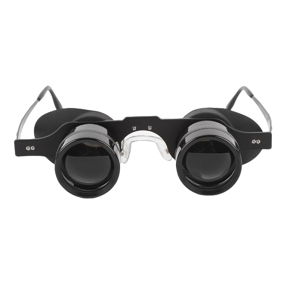 Sanpyl High Powered Binoculars, Folding Wearable Binoculars HD 10X Magnification with Low Light Vision for Fishing Concert Events
