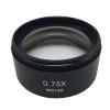1pc 0.3X 0.5X 0.75X 1X 1.5X 2X Barlow AUX Objective Lens Working Distance Auxiliary Lens F/Stereo Microscope Thread 1-7/8" M48*0.75(0.3X) view 1