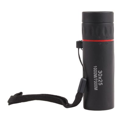 30x25 Monocular Telescope - Pocket-Sized, Handheld Optics for Outdoor Activities, Camping, Hiking, Traveling, and Hunting