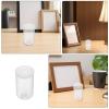 DIYEAH 50pcs Clear Plastic Refillable Storage Jars with Caps Portable Round Containers Portable Travel Film Storage Negative Tubes view 3
