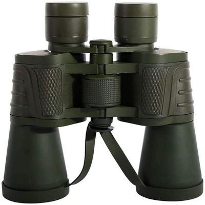 20X50 High Power Binoculars - 10x Wide Angle, Metal Body, Pressure and Shockproof, Non-Slip Design for Bird Watching