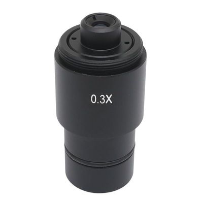 1pc 0.3X/0.4X/0.5X C-Mount Adapter Lens F CCD CMOS Industrial Camera Digital Eyepiece Connected with Microscope Reduction Relay Lens(0.3X-C-Mount)