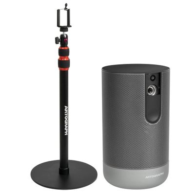 Artograph Smart LED Art Projector, Auto Focus Grids & Remote, Inspire 1500 + Adjustable Projector Stand for Digital Projector, Camera, or Lights
