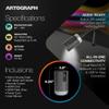 Artograph Smart LED Art Projector, Auto Focus Grids & Remote, Inspire 1500 + Adjustable Projector Stand for Digital Projector, Camera, or Lights view 4
