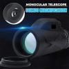 80X100 Magnification Hiking Lens Binoculars - Waterproof Camera with Zoom for Outdoor Adventures view 2