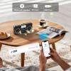 Bluetooth Speaker with FM Radio, Good Sound, TF Card/USB Playback, Mp3 Player with Speaker, Headphone Jack, USB C Rechargeable Radio fm, Indoor and Outdoor, Bluetooth Radios(NO AM) view 4