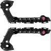 1 Pair Left and Right Side Front Bumper Mounting Support Bracket Fits for 2019 2020 2021 Toyota Corolla LE XLE Replaces 52116-02460 52115-02480 view 1
