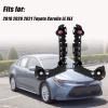 1 Pair Left and Right Side Front Bumper Mounting Support Bracket Fits for 2019 2020 2021 Toyota Corolla LE XLE Replaces 52116-02460 52115-02480 view 2