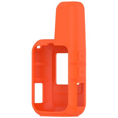 Silicone Protective Case for Garmin inReach Mini 2, Shockproof, Anti-Scratch, Hollow Design, Custom Fit for GPS Satellite Messenger, Ideal for Outdoor Adventures (1 Orange)