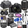 Nikon D7500 DSLR Camera with 18-140mm VR Lens + 64GB Card, Tripod, Flash, 3 Piece Filter Kit, Carrying Case + More view 1