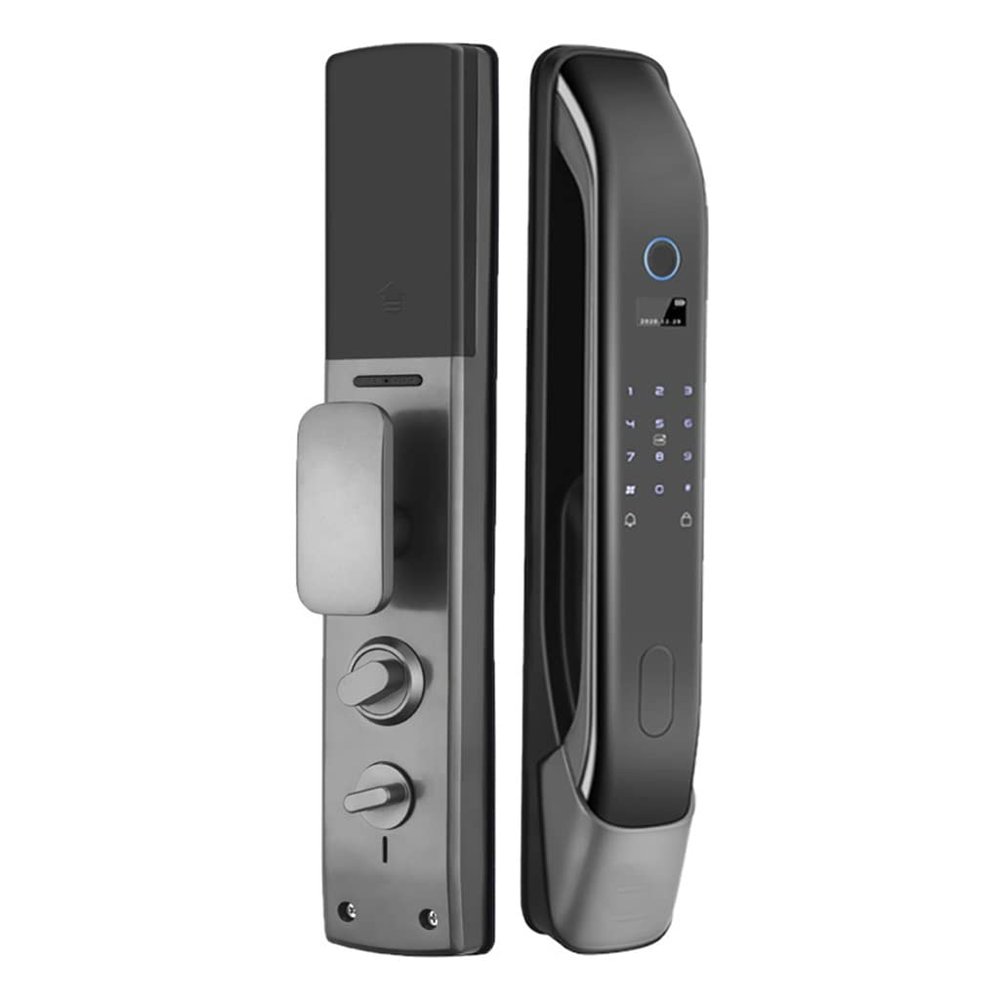 APP Fingerprint Password Smart Door Lock Keyless Biometric Automation Gate with Cylinder